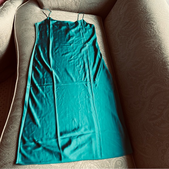 NWT J. Crew Gwyneth Slip Dress in Luster Charmeuse Size 14 - Picture 11 of 16